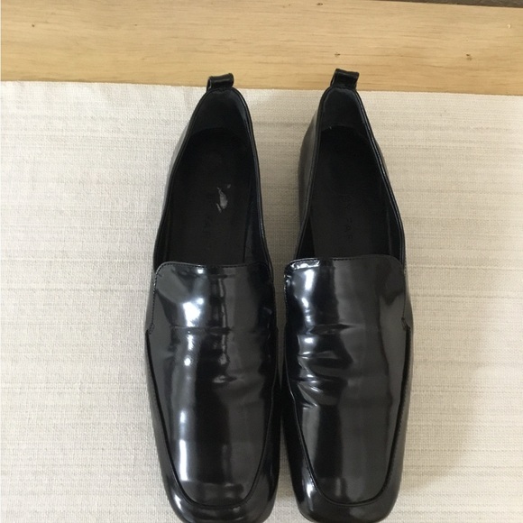 By Far Nick Chain Anklet Patent Leather Loafers size 37 missing chains - Picture 3 of 13